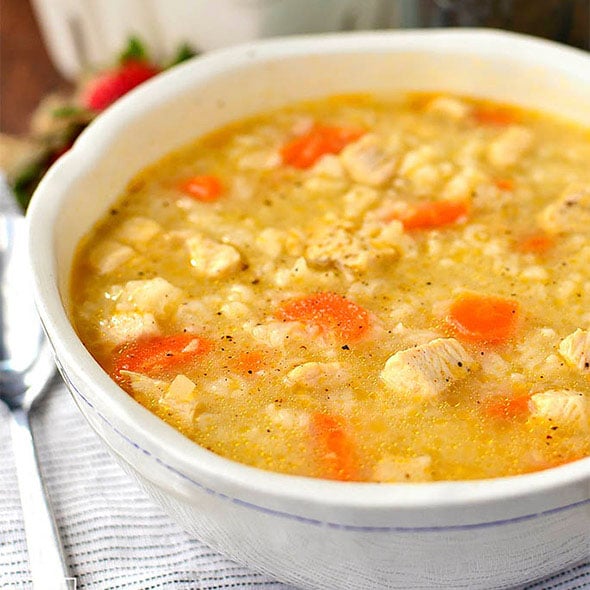 Easy 5-Ingredient Chicken & Rice Soup: Comfort Food Made Simple